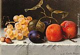 Emilie Preyer Still Life with Fruit and Nuts painting